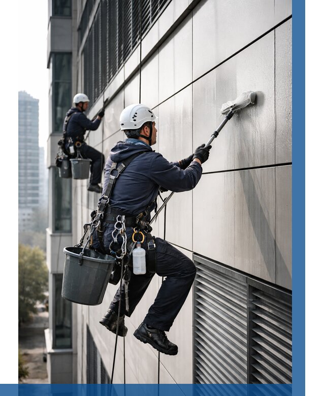 Мойка вентилируемого фасада в Лесосибирске от 260 р. | ВЫСОТНИК-Лсс