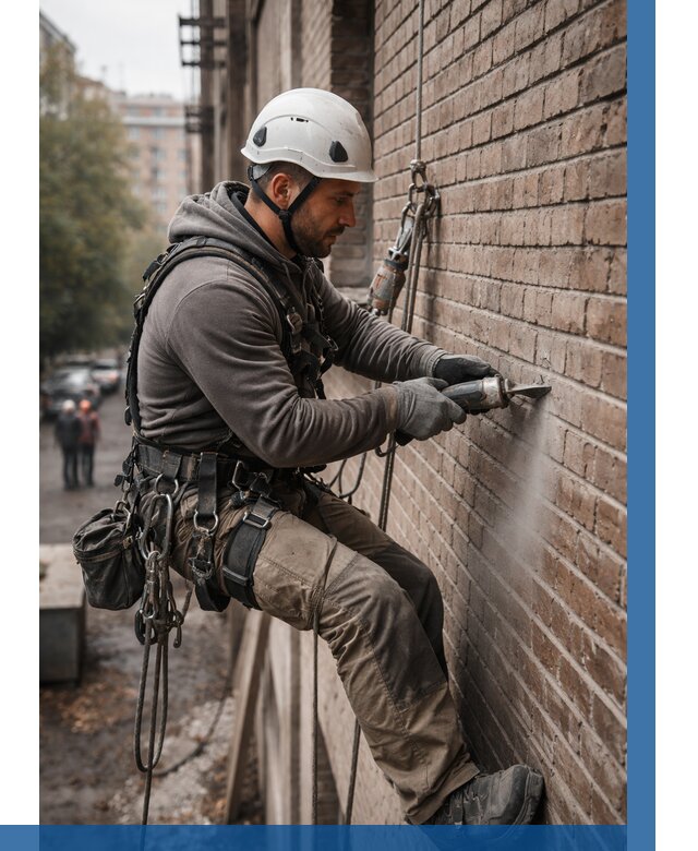 Расшивка кирпичных швов в Лесосибирске от 625 р. | ВЫСОТНИК-Лсс