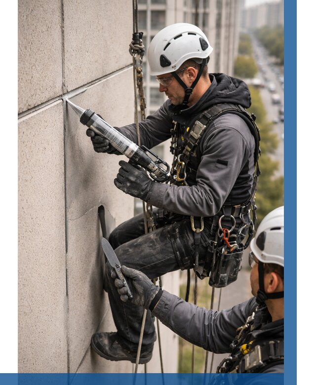 Первичная герметизация швов в Лесосибирске от 625 р. | ВЫСОТНИК-Лсс