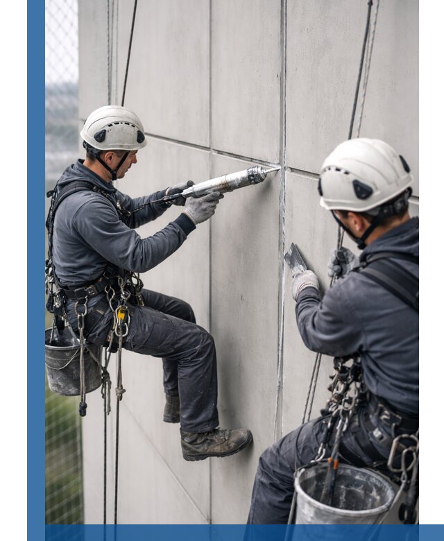 Первичная герметизация швов фасадов и кровель в Лесосибирске