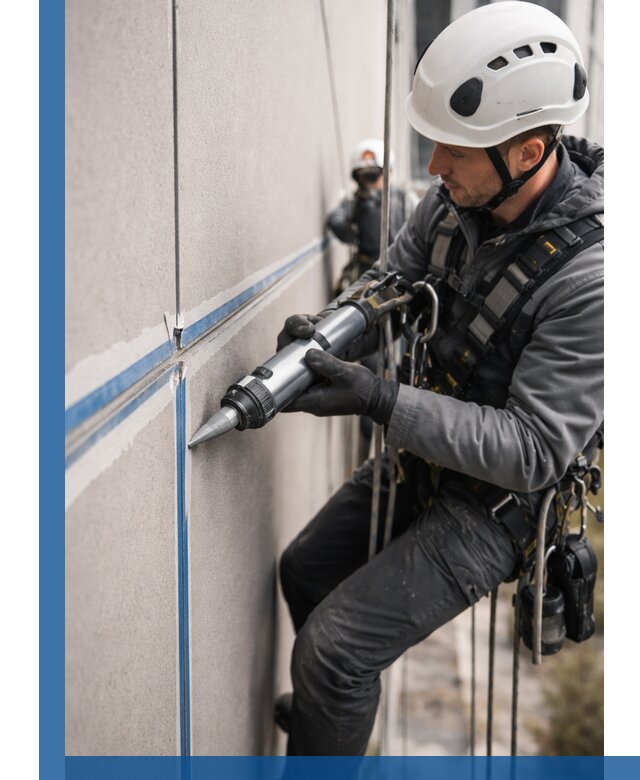 Герметизация стыков фасадных панелей в Лесосибирске качественно и быстро