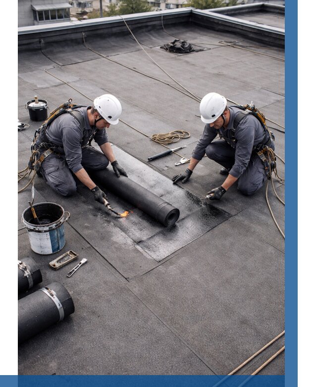 Ремонт мягкой кровли под ключ в Лесосибирске от 729 р. | ВЫСОТНИК-Лсс