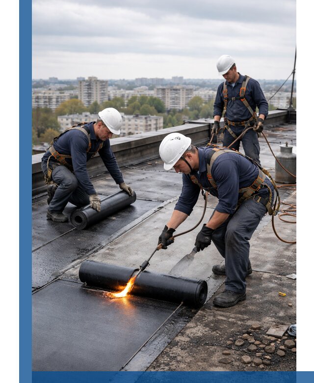 Ремонт наплавляемой кровли в Лесосибирске качественно и надежно