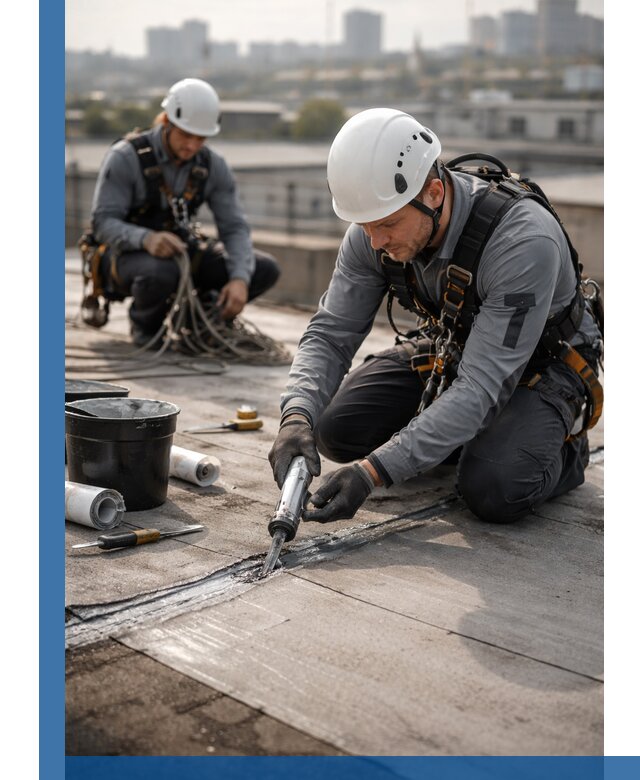 Аварийное и капитальное устранение протечек кровли в Лесосибирске