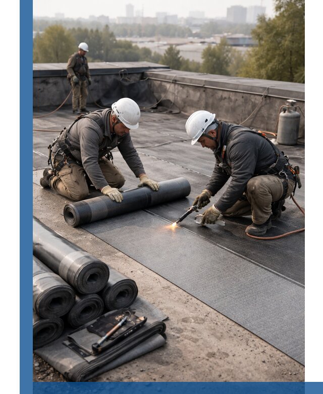 Монтаж мягкой кровли в Лесосибирске профессионально и надежно
