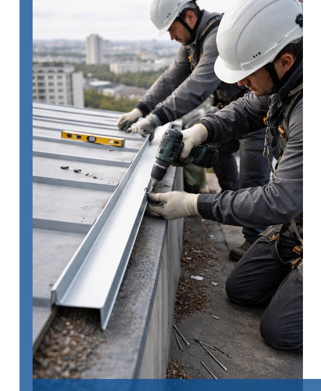 Монтаж капельника на кровле в Лесосибирске с гарантией качества