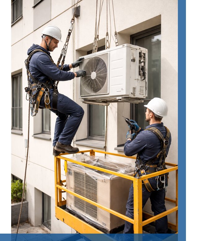 Демонтаж внешнего блока кондиционера в Лесосибирске от 3645 р. | ВЫСОТНИК-Лсс