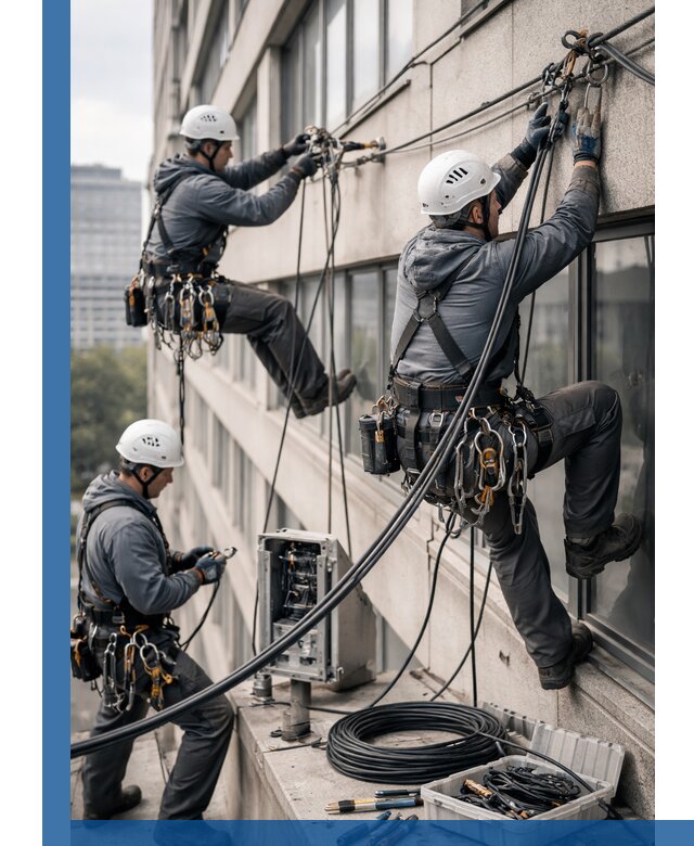 Прокладка оптоволоконного кабеля в Лесосибирске под ключ с тестированием