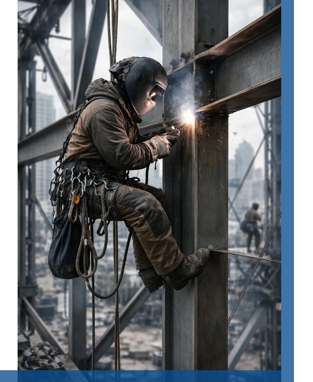 Высотные сварочные работы в Лесосибирске от 3645 р. | ВЫСОТНИК-Лсс