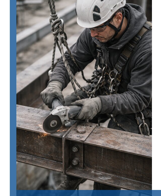 Резка металла на высоте в Лесосибирске для зданий и конструкций