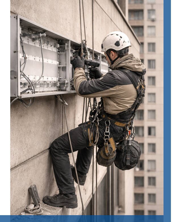 Ремонт вывески на высоте в Лесосибирске от 4687 р. | ВЫСОТНИК-Лсс