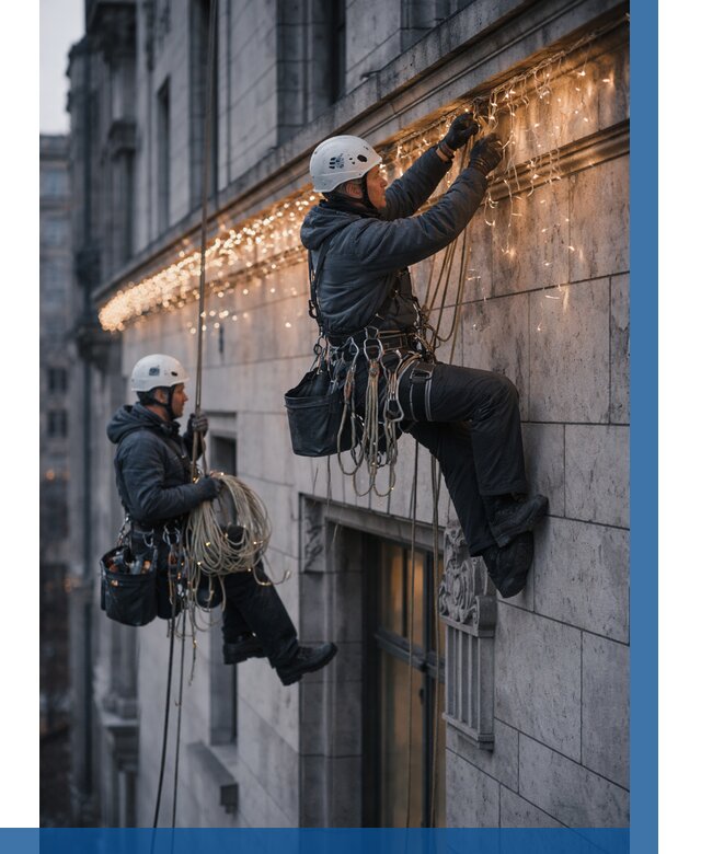 Монтаж новогодней иллюминации в Лесосибирске от 8853 р. | ВЫСОТНИК-Лсс