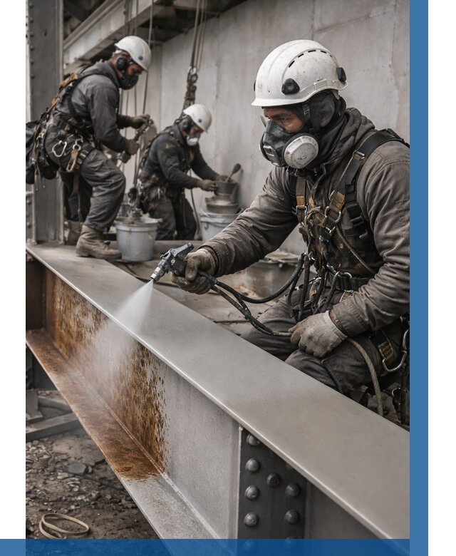 Антикоррозионная покраска металла в Лесосибирске от 729 р. | ВЫСОТНИК-Лсс