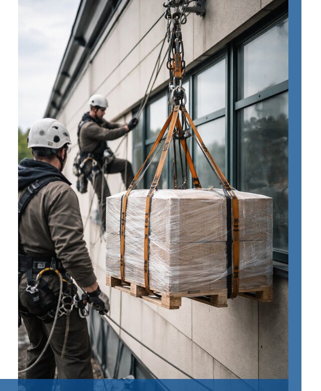 Подъем груза на высоту в Лесосибирске от 3125 р. | ВЫСОТНИК-Лсс