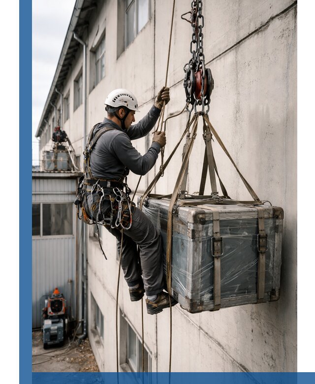 Подъем грузов на высоту в Лесосибирске для промышленных объектов