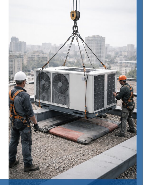 Подъем груза на крышу в Лесосибирске от 5208 р. | ВЫСОТНИК-Лсс заказать