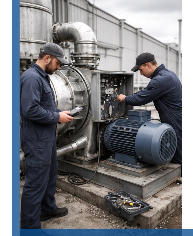 Техническое обслуживание промышленного оборудования в Лесосибирске