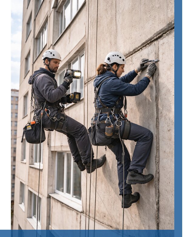 Обследование межпанельных швов в Лесосибирске от 1875 р. | ВЫСОТНИК-Лсс