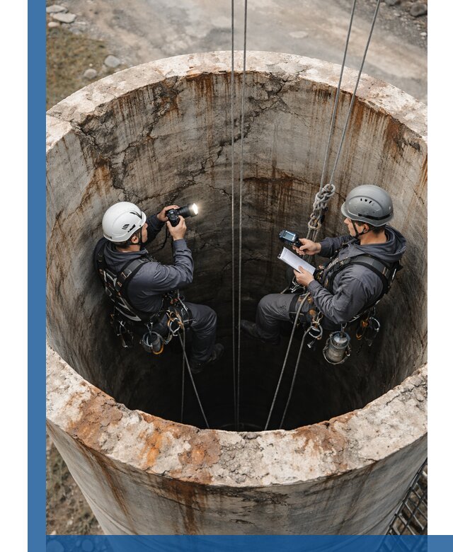 Обследование дымовой трубы: диагностика и оценка состояния в Лесосибирске